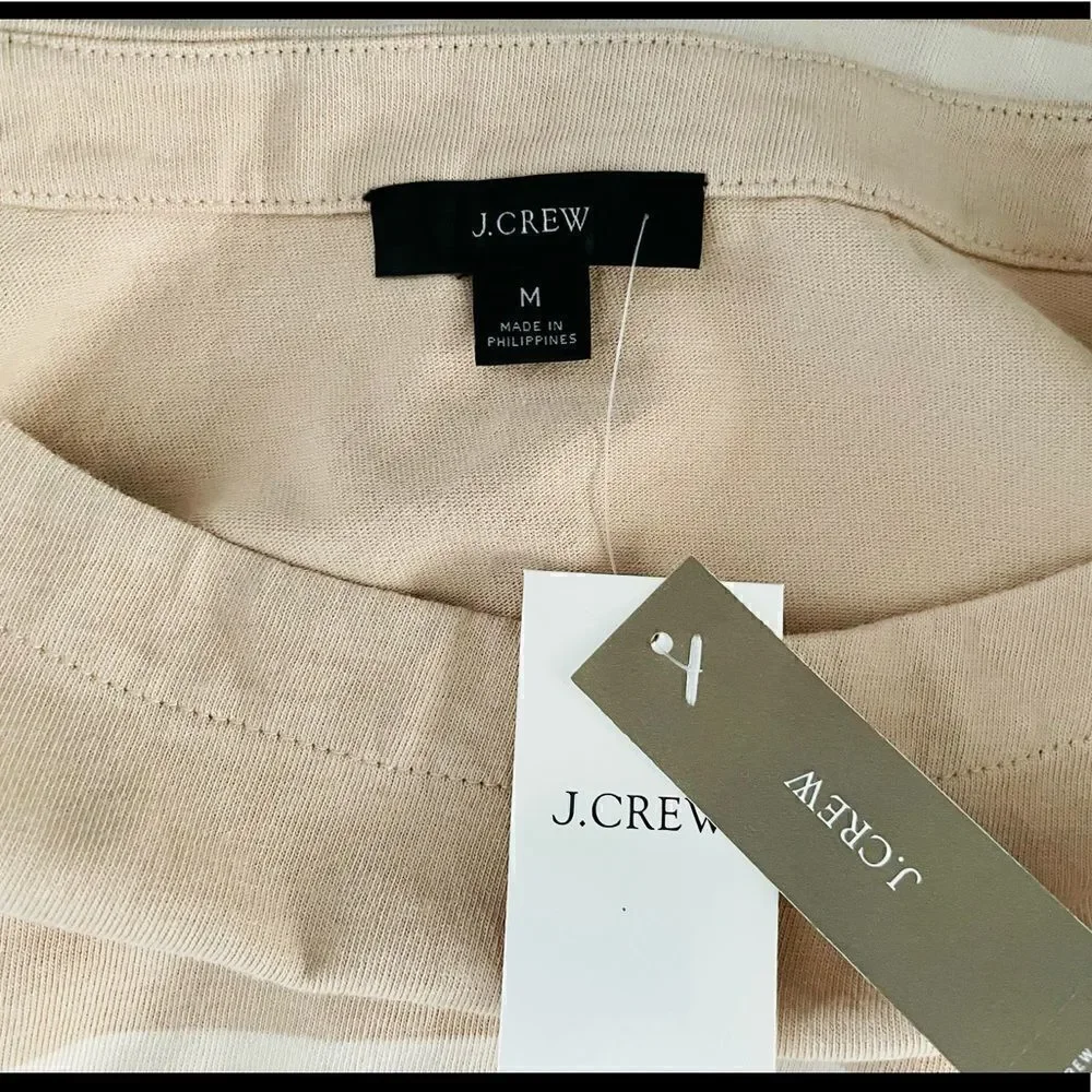 NWT J.Crew Mariner Cloth Boatneck Shirt